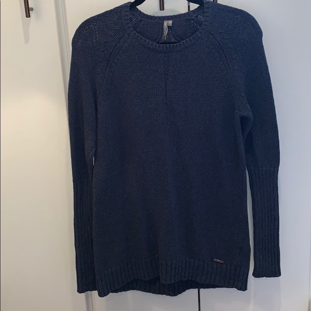 Sweaty Betty 100% Cotton Blue Sweater Size M